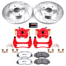 Power Stop Front Z26 Street Brake Kit w/ Calipers Honda Prelude 1992 - 1996 | KC1037 - 26 - JDMuscleBrake KitspsbKC1037-26