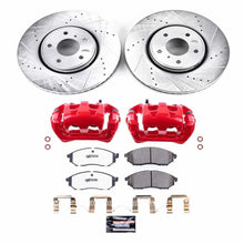 Power Stop Front Z26 Street Brake Kit w/ Calipers Infiniti FX35 2005 - 2012 / FX45 2005 - 2008 / FX37 2013 / QX70 2014 | KC5264 - 26 - JDMuscleBrake KitspsbKC5264-26