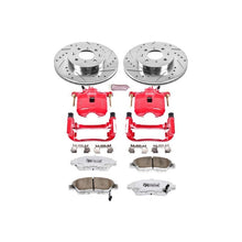 Power Stop Front Z26 Street Brake Upgrade Kit w/ Calipers Honda Fit 2007 - 2008 | KC694 - 26 - JDMuscleBrake KitspsbKC694-26