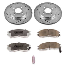 Power Stop Front Z26 Street Warrior Brake Kit Mitsubishi Mirage 1998 - 2002 | K1214 - 26 - JDMuscleBrake KitspsbK1214-26