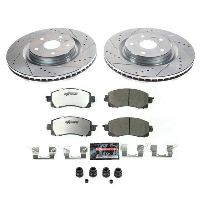 Power Stop Front Z26 Street Warrior Brake Kit Subaru Forester 2019-21 | K8481-26 - JDMuscleBrake KitspsbK8481-26