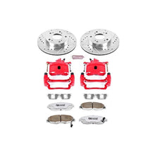 Power Stop Front Z26 Street Warrior Brake Upgrade Kit w/ Calipers Honda Civic 2006 - 2011 | KC2384 - 26 - JDMuscleBrake KitspsbKC2384-26