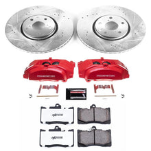 Power Stop Front Z26 Street Warrior Brake Upgrade Kit w/ Calipers Lexus IS200t 2016 - 2017 / IS300 2018 / IS350 2016 - 2020 | KC7687 - 26 - JDMuscleBrake KitspsbKC7687-26
