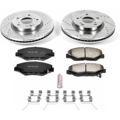 Power Stop Front Z36 Truck & Tow Brake Kit Honda Civic 2015 | K7889 - 36 - JDMuscleBrake KitspsbK7889-36