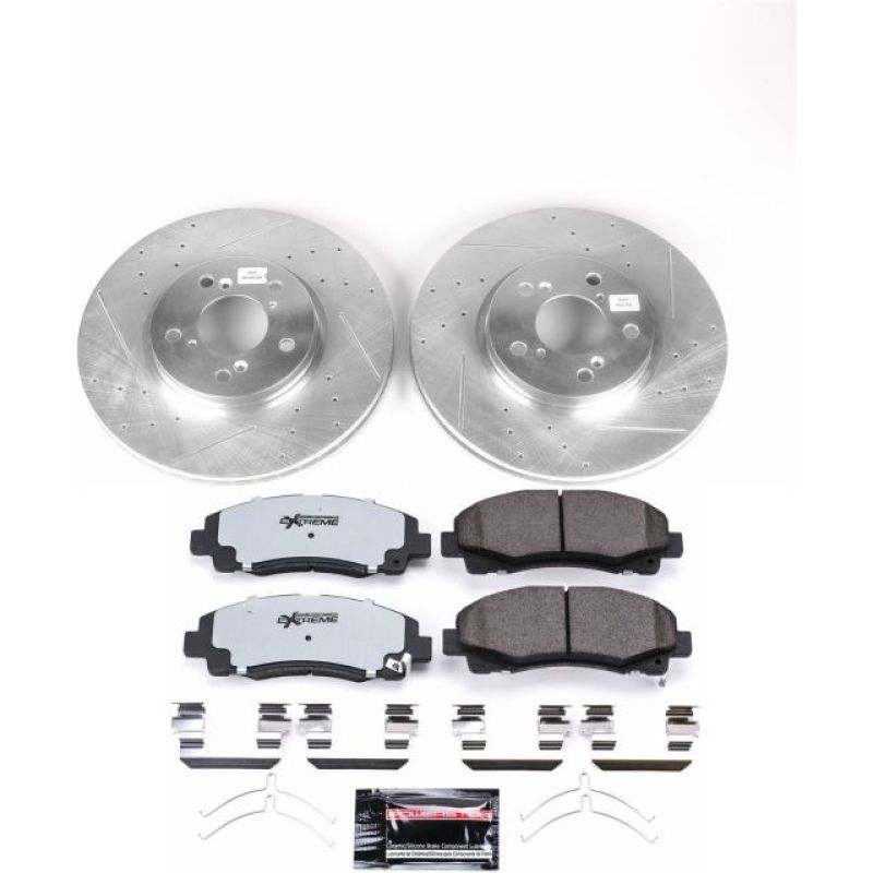 Power Stop Front Z36 Truck & Tow Brake Kit Honda Ridgeline 2012 - 2014 | K5939 - 36 - JDMuscleBrake KitspsbK5939-36