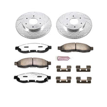 Power Stop Front Z36 Truck & Tow Brake Kit Infiniti QX56 2004 - 2005 / Nissan Pathfinder 2004 / Armada 2004 - 2005 / Titan 2004 - 2005 | K2442 - 36 - JDMuscleBrake KitspsbK2442-36