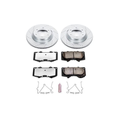 Power Stop Front Z36 Truck & Tow Brake Kit Lexus GX460 2010 - 21 / Toyota 4Runner 2010 - 21 | K5873 - 36 - JDMuscleBrake KitspsbK5873-36