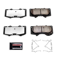 Power Stop Front Z36 Truck & Tow Brake Pads w/ Hardware Lexus GX470 2003 - 2009 / Toyota Tundra 2000 - 2006 / Sequoia 2001 - 2007 / 4Runner 2003 - 2009 / Tacoma 2005 - 21 / Fj Cruiser 2007 - 2014 | Z36 - 976 - JDMuscleBrake PadspsbZ36-976