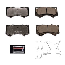 Power Stop Front Z36 Truck & Tow Brake Pads w/ Hardware Lexus LX570 2008 - 2015 / Toyota Land Cruiser 2008 - 2015 | Z36 - 1303 - JDMuscleBrake PadspsbZ36-1303