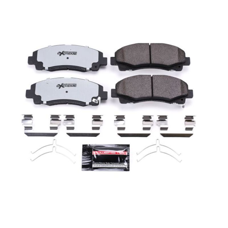 Power Stop Front Z36 Truck & Tow Brake Pads w/Hardware Acura TLX 15 - 2019 | Z36 - 1584 - JDMuscleBrake PadspsbZ36-1584