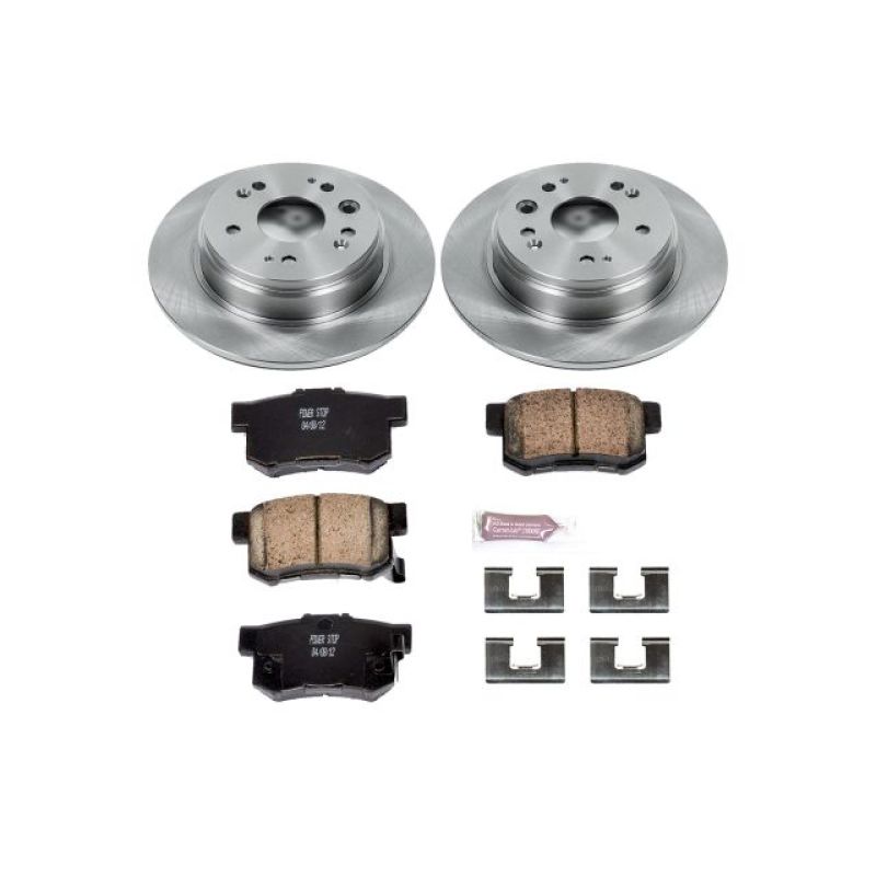 Power Stop Rear Autospecialty Brake Kit Honda CR - V 202 - 2004 | KOE6172 - JDMuscleBrake KitspsbKOE6172