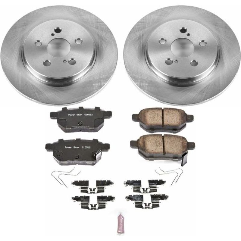 Power Stop Rear Autospecialty Brake Kit Lexus CT200h 2011 - 2017 | KOE6498 - JDMuscleBrake KitspsbKOE6498