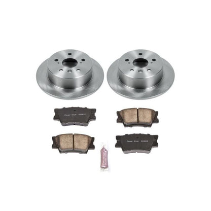 Power Stop Rear Autospecialty Brake Kit Lexus ES300h 2013 - 2018 / ES350 2013 - 2018 / Toyota Avalon 2013 - 2018 / Camry 2012 - 2017 | KOE6520 - JDMuscleBrake KitspsbKOE6520