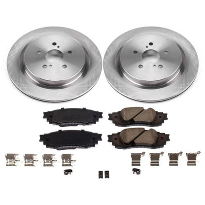 Power Stop Rear Autospecialty Brake Kit Lexus RX350 2016 - 2020 / RX350L 2018 - 2020 / RX450h 2016 - 2020 / RX450hL 2018 - 2020 | KOE7740 - JDMuscleBrake KitspsbKOE7740