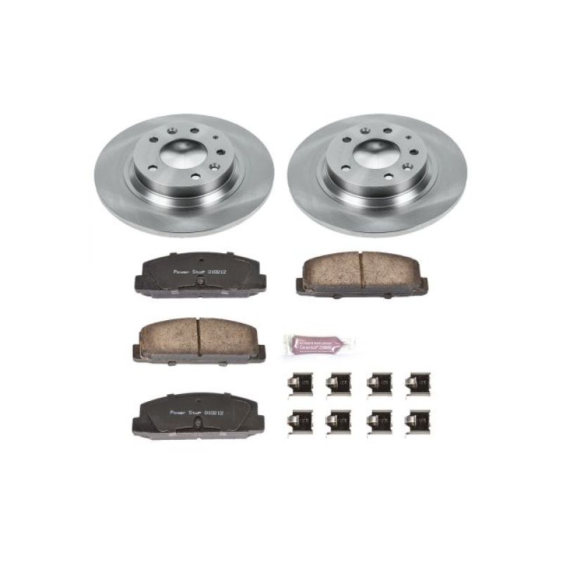Power Stop Rear Autospecialty Brake Kit Mazda 6 2003 - 2005 / Protege Mazdaspeed 2003 | KOE2452 - JDMuscleBrake KitspsbKOE2452