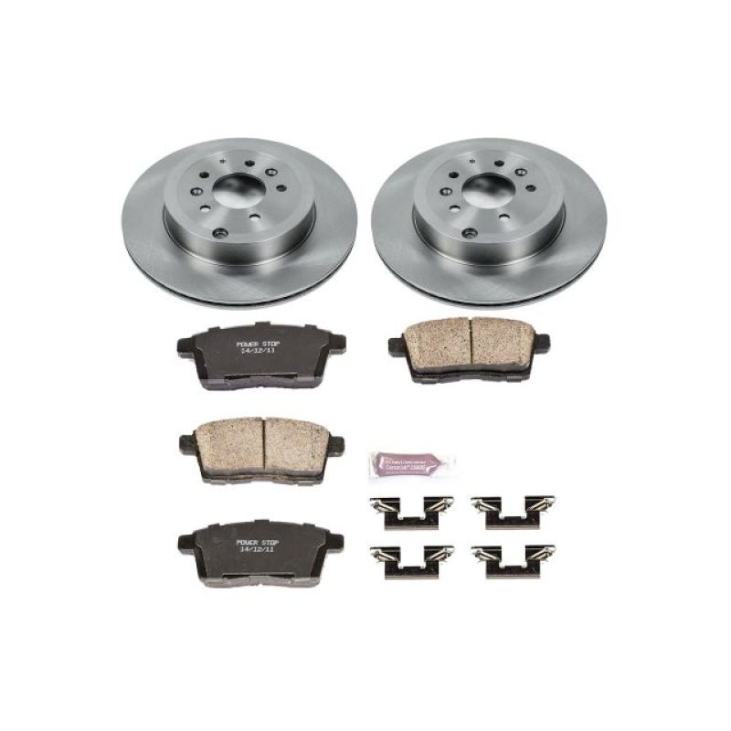Power Stop Rear Autospecialty Brake Kit Mazda CX - 9 2007 - 2015 | KOE5877 - JDMuscleBrake KitspsbKOE5877