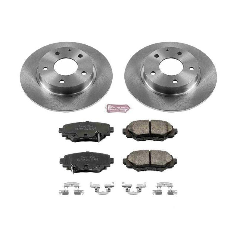 Power Stop Rear Autospecialty Brake Kit Mazda Mazdaspeed 3 2014 - 2016 | KOE6963 - JDMuscleBrake KitspsbKOE6963
