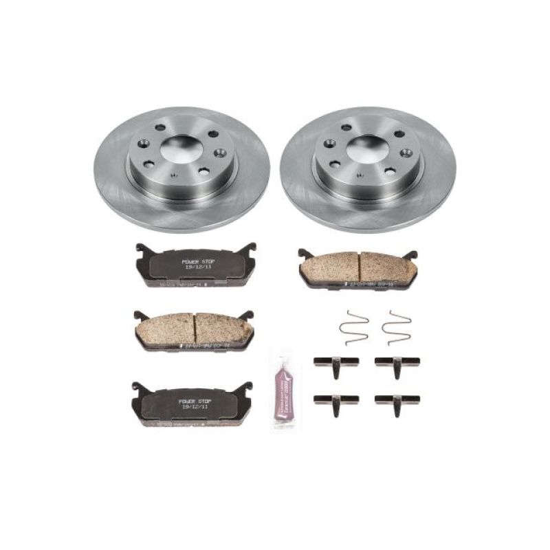 Power Stop Rear Autospecialty Brake Kit Mazda Miata 1990 - 1993 | KOE719 - JDMuscleBrake KitspsbKOE719