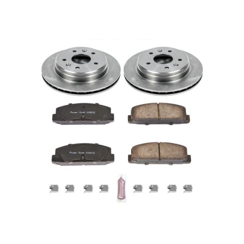 Power Stop Rear Autospecialty Brake Kit Mazda RX - 7 1986 - 1991 | KOE472 - JDMuscleBrake KitspsbKOE472