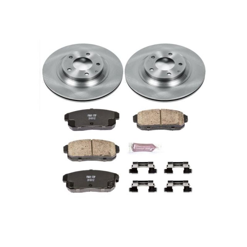 Power Stop Rear Autospecialty Brake Kit Mazda RX - 8 2004 - 2011 | KOE3146 - JDMuscleBrake KitspsbKOE3146