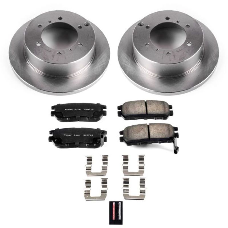 Power Stop Rear Autospecialty Brake Kit Mitsubishi Montero 1991 - 2000 | KOE5022 - JDMuscleBrake KitspsbKOE5022