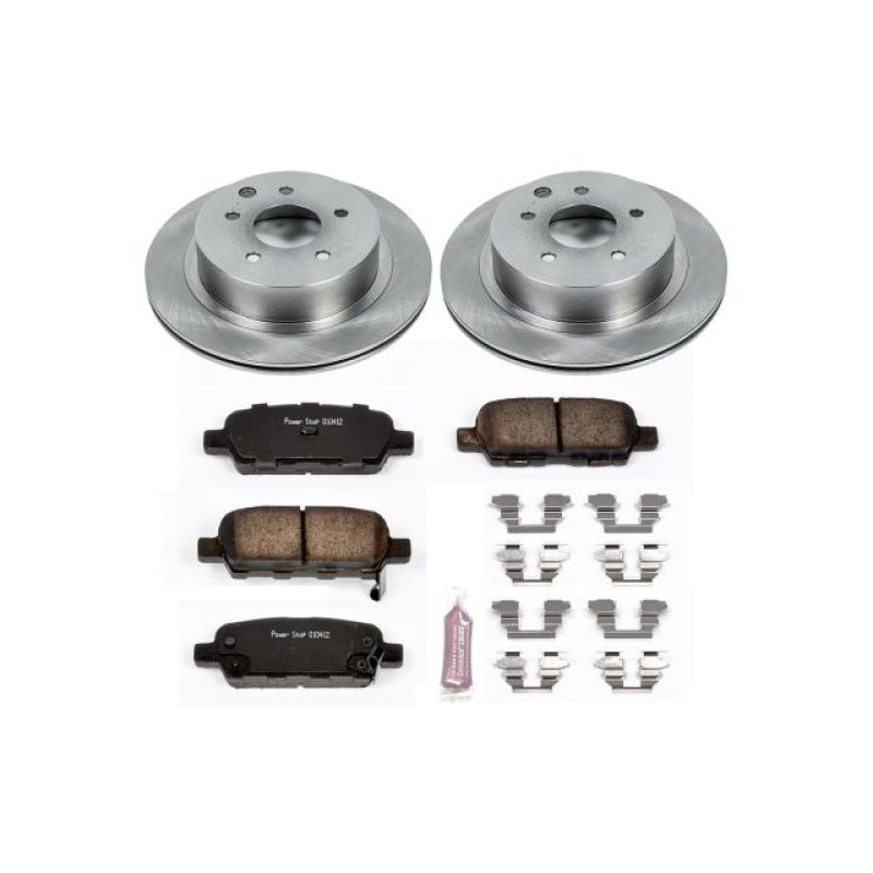 Power Stop Rear Autospecialty Brake Kit Nissan/Infiniti 350Z 2003 - 2005 / G35 2003 - 2005 | KOE103 - JDMuscleBrake KitspsbKOE103