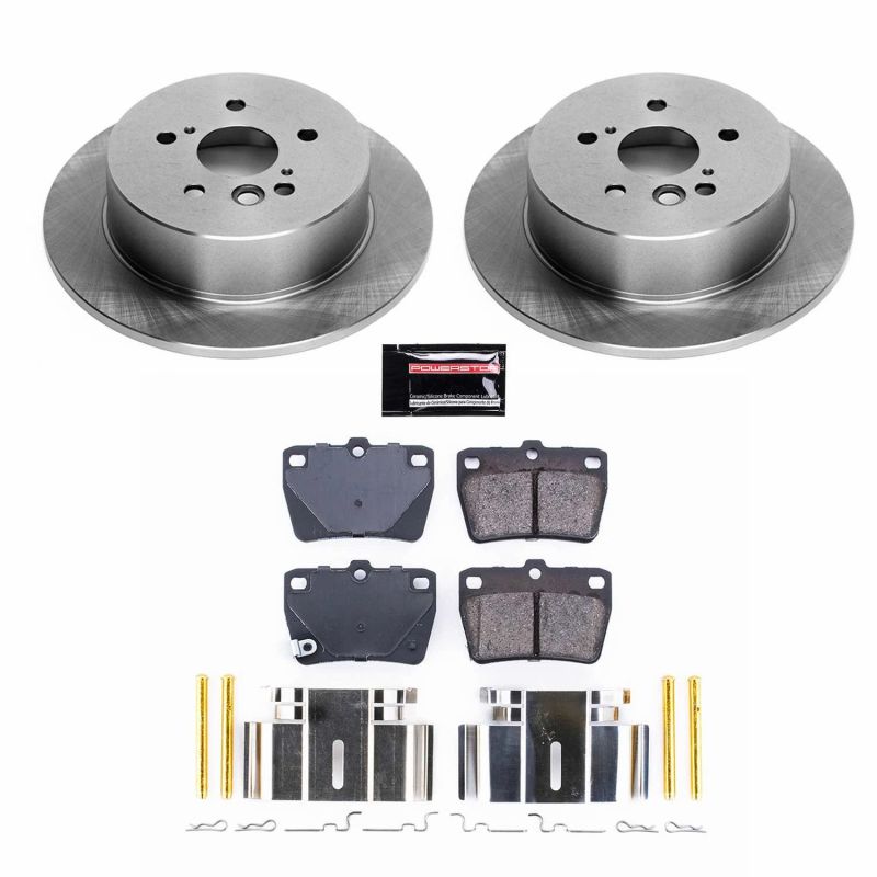 Power Stop Rear Autospecialty Brake Kit Toyota RAV4 2004 - 2005 | KOE3028 - JDMuscleBrake KitspsbKOE3028