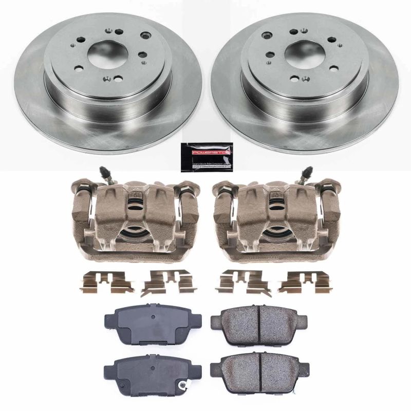 Power Stop Rear Autospecialty Brake Kit w/ Calipers Honda Ridgeline 2006 - 2014 | KCOE2431 - JDMuscleBrake KitspsbKCOE2431