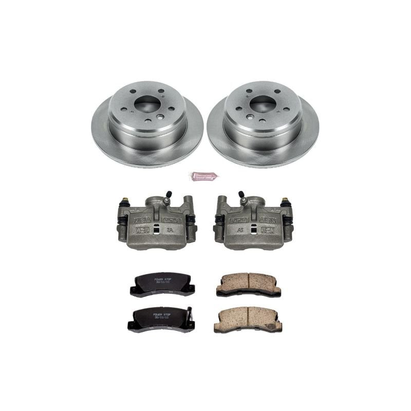 Power Stop Rear Autospecialty Brake Kit w/ Calipers Lexus ES300 1997 - 1999 / Toyota Camry 1992 - 1999 / Solara 1999 | KCOE2565 - JDMuscleBrake KitspsbKCOE2565