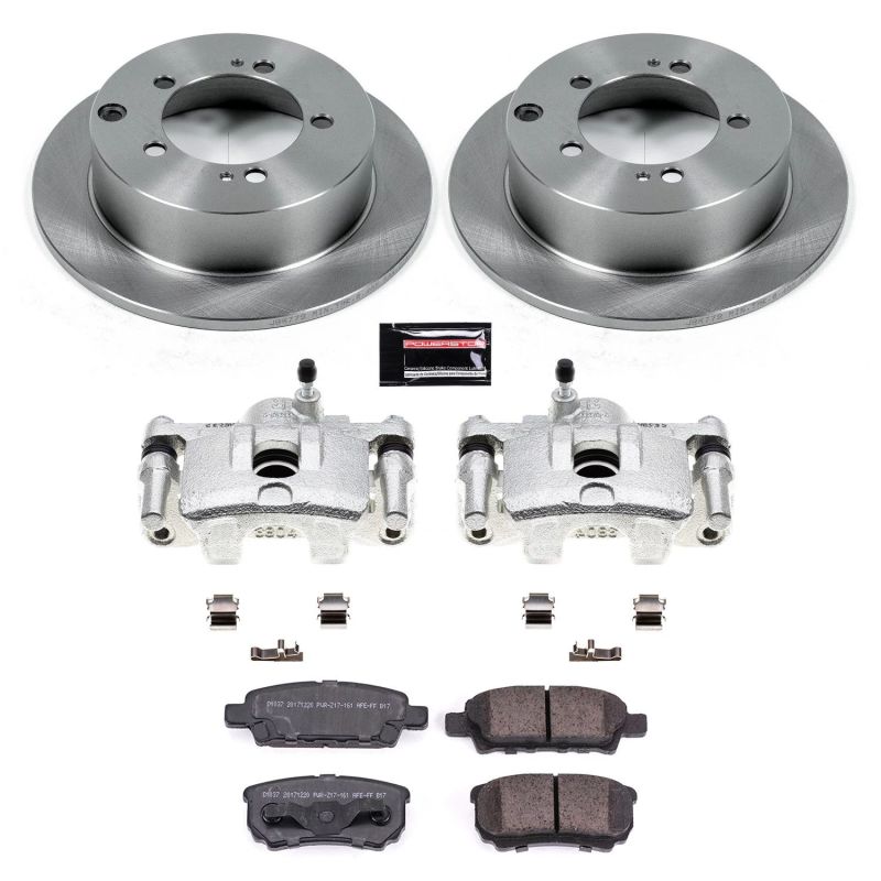 Power Stop Rear Autospecialty Brake Kit w/ Calipers Mitsubishi Lancer 2004 - 2006 / Outlander 2005 - 2006 | KCOE1202 - JDMuscleBrake KitspsbKCOE1202