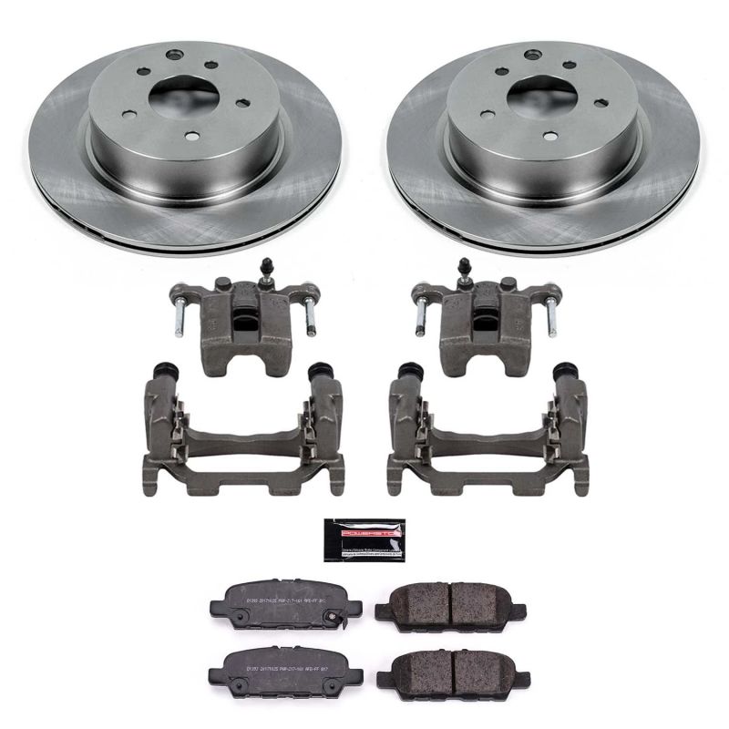 Power Stop Rear Autospecialty Brake Kit w/ Calipers Nissan 370Z 2018 - 2019 | KCOE8062 - JDMuscleBrake KitspsbKCOE8062
