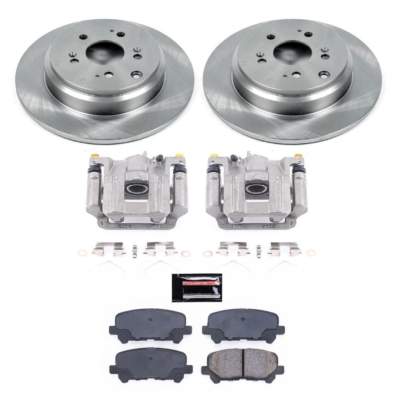 Power Stop Rear Autospecialty Brake Kit w/ Calipers Pilot 2009 - 2011 | KCOE4685B - JDMuscleBrake KitspsbKCOE4685B
