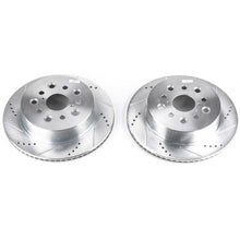 Power Stop Rear Evolution Drilled & Slotted Rotors Lexus LS430 2001 - 2006 | JBR939XPR - JDMuscleBrake RotorspsbJBR939XPR