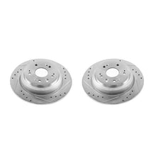 Power Stop Rear Evolution Drilled & Slotted Rotors Pair Honda Accord Crosstour 2010 - 2011 / Crosstour 2012 - 2015 | JBR1384XPR - JDMuscleBrake RotorspsbJBR1384XPR