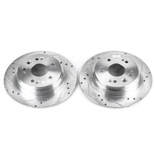 Power Stop Rear Evolution Drilled & Slotted Rotors Pair Honda CR - V 2002 - 2004 | JBR963XPR - JDMuscleBrake RotorspsbJBR963XPR