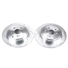 Power Stop Rear Evolution Drilled & Slotted Rotors Pair Honda Ridgeline 2006 - 2014 | JBR985XPR - JDMuscleBrake RotorspsbJBR985XPR