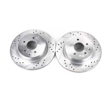 Power Stop Rear Evolution Drilled & Slotted Rotors Pair Infiniti G35 2005 - 2008 / M35 2006 - 2010 / M45 2006 - 2010 / EX35 2008 - 2012 / G25 2011 - 2012 / G37 2011 - 2013 / Nissan 350Z 2006 - 2009 / 370Z 2009 - 2019 / Maxima 2009 - 21 | JBR1144XPR - JDMuscleBrake RotorspsbJBR1144XPR
