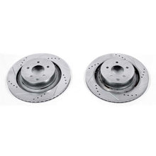 Power Stop Rear Evolution Drilled & Slotted Rotors Pair Infiniti G37 2008 - 2013 / Q60 2014 - 2015 / Nissan 350Z 2009 / 370Z 2009 - 2019 | JBR1341XPR - JDMuscleBrake RotorspsbJBR1341XPR