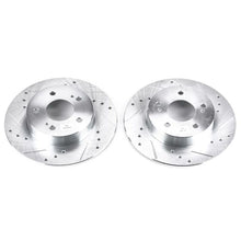 Power Stop Rear Evolution Drilled & Slotted Rotors Pair Infiniti I30 1996 - 2001 / I35 2002 - 2004 / Nissan Maxima 1995 - 2003 | JBR752XPR - JDMuscleBrake RotorspsbJBR752XPR