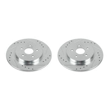 Power Stop Rear Evolution Drilled & Slotted Rotors Pair Lexus CT200h 2011 - 2017 | JBR1560XPR - JDMuscleBrake RotorspsbJBR1560XPR