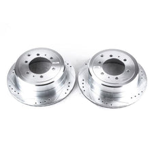 Power Stop Rear Evolution Drilled & Slotted Rotors Pair Lexus LX450 1996 - 1997 / Toyota Land Cruiser 1993 - 1997 | JBR743XPR - JDMuscleBrake RotorspsbJBR743XPR