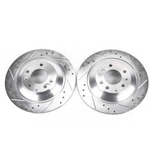 Power Stop Rear Evolution Drilled & Slotted Rotors Pair Mazda Mazdaspeed 6 2006 - 2007 | JBR1156XPR - JDMuscleBrake RotorspsbJBR1156XPR