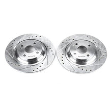 Power Stop Rear Evolution Drilled & Slotted Rotors Pair Mazda Miata 2001 - 2005 | JBR951XPR - JDMuscleBrake RotorspsbJBR951XPR