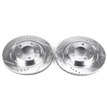 Power Stop Rear Evolution Drilled & Slotted Rotors Pair Mazda RX - 7 1993 - 1995 | JBR761XPR - JDMuscleBrake RotorspsbJBR761XPR