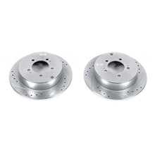Power Stop Rear Evolution Drilled & Slotted Rotors Pair Mitsubishi Outlander 2007 - 2013 / Lancer 2009 - 2015 | JBR1374XPR - JDMuscleBrake RotorspsbJBR1374XPR