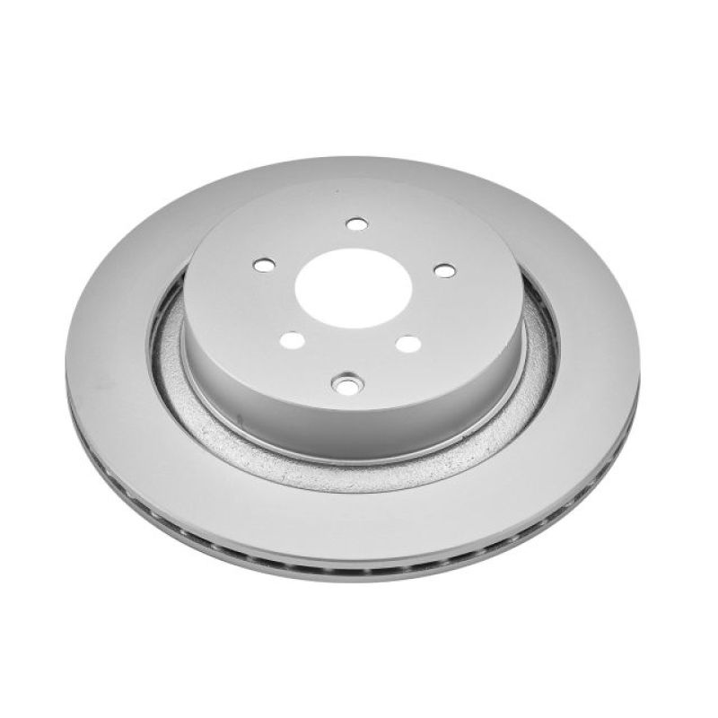 Power Stop Rear Evolution Geomet Coated Rotor Infiniti G37 2008 - 2013 / FX50 2009 - 2013 / M37 2011 - 2013 / M37X 2013 / M56 2011 - 2013 / M56X 2013 / Q50 2014+ / Q60 2014 - 2019 / Q70 2014 - 2019 / Nissan 350Z 2009 / 370Z 2009 - 2019 | JBR1386EVC - JDMuscleBrake RotorspsbJBR1386EVC
