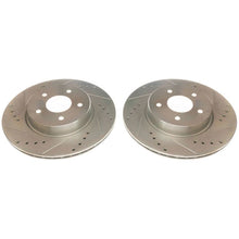 Power Stop Rear Pair Evolution Drilled & Slotted Rotors Infiniti QX50 2019 - 21 | JBR1775XPR - JDMuscleBrake RotorspsbJBR1775XPR