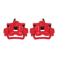 Power Stop Rear Red Calipers w/ Brackets Pair Lexus GX460 2010 - 21 / GX470 2003 - 2009 / Toyota Sequoia 2001 - 2007 / 4Runner 2010 - 21 | S2736 - JDMuscleBrake Caliper Adapter BracketspsbS2736