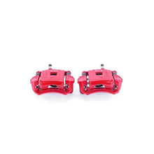 Power Stop Rear Red Calipers w/ Brackets Pair Lexus LX470 1998 - 2007 / Toyota Land Cruiser 1998 - 2007 | S2630 - JDMuscleBrake Caliper Adapter BracketspsbS2630