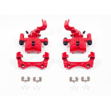 Power Stop Rear Red Calipers w/ Brackets Pair Mazda Miata 1994 - 2002 | S1377A - JDMuscleBrake Caliper Adapter BracketspsbS1377A